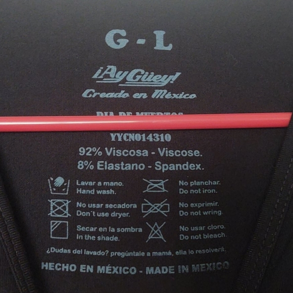 NWT ¡Ay Güey! Skull Embellished Tee - Picture 3 of 6